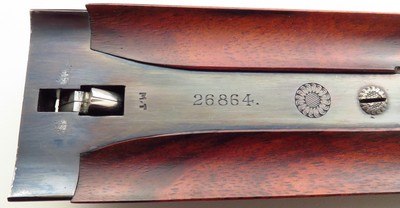 Purdey 12 gauge, one owner, 1962, 26-inch M/F, 7.2 pounds, 14.45 LOP, strong bores and mechanics, layaway - Image 15 of 15