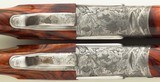 Famars Excalibur BLX 20 pair, 1999, 29.25-inch, tubes, 3-inch, ejectors, extra detachable triggers, engraved, 14.65 LOP, high condition, case, layaway - Image 9 of 15