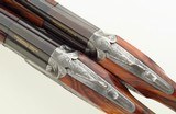 Famars Excalibur BLX 20 pair, 1999, 29.25-inch, tubes, 3-inch, ejectors, extra detachable triggers, engraved, 14.65 LOP, high condition, case, layaway - Image 8 of 15