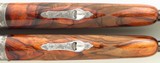 Famars Excalibur BLX 20 pair, 1999, 29.25-inch, tubes, 3-inch, ejectors, extra detachable triggers, engraved, 14.65 LOP, high condition, case, layaway - Image 15 of 15