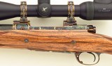 Dakota 76 special order .300 H&H Magnum, engraved, color case, sights, Swarovski, one of a set of three, high condition, layaway - Image 6 of 15