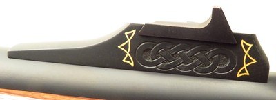 Dakota 76 special order .300 H&H Magnum, engraved, color case, sights, Swarovski, one of a set of three, high condition, layaway - Image 15 of 15