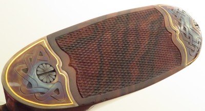 Dakota 76 special order .300 H&H Magnum, engraved, color case, sights, Swarovski, one of a set of three, high condition, layaway - Image 10 of 15