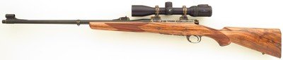 Dakota 76 special order .300 H&H Magnum, engraved, color case, sights, Swarovski, one of a set of three, high condition, layaway - Image 2 of 15