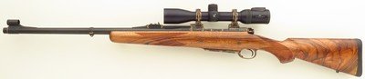 Dakota 76 special order .400 H&H Magnum, engraved, color case, sights, Swarovski, one of a set of three, high condition, layaway - Image 2 of 15