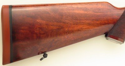 Rigby Mopani limited edition .450 Rigby Magnum, #7 of 12, quarter rib, SSB Mauser magnum, 3P, drop box, Lingon engraving, serialed case, layaway - Image 10 of 15