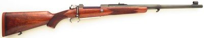 Rigby Mopani limited edition .450 Rigby Magnum, #7 of 12, quarter rib, SSB Mauser magnum, 3P, drop box, Lingon engraving, serialed case, layaway - Image 2 of 15