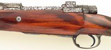Rigby limited edition .350 Rigby Magnum, Rhino's Namibia - Robin Hurt, #2/12, Moringa, express, Mauser 98 SSB, 3P, engraved, cased, unfired, layaway - Image 7 of 15