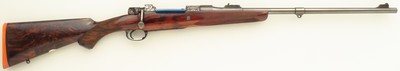 Rigby limited edition .350 Rigby Magnum, Rhino's Namibia - Robin Hurt, #2/12, Moringa, express, Mauser 98 SSB, 3P, engraved, cased, unfired, layaway - Image 2 of 15