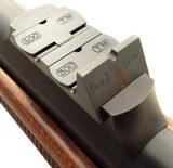 Rigby limited edition .275 Rigby, WDM Bell #16/50, Mauser 98, flat bolt handle, 3P, engraved, 8.0 pounds, 14-inch, serialed case, ammo, extras, 98% - Image 10 of 15
