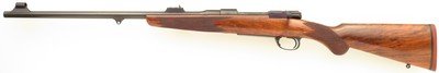 Rigby limited edition .275 Rigby, WDM Bell #16/50, Mauser 98, flat bolt handle, 3P, engraved, 8.0 pounds, 14-inch, serialed case, ammo, extras, 98% - Image 3 of 15