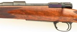 Rigby limited edition .275 Rigby, WDM Bell #16/50, Mauser 98, flat bolt handle, 3P, engraved, 8.0 pounds, 14-inch, serialed case, ammo, extras, 98% - Image 7 of 15