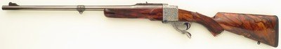 Rigby limited edition Falling Block .416 Rigby No. 2, Farquharson, #2/10, express, extraordinary execution and engraving, cased, pristine, layaway - Image 2 of 15