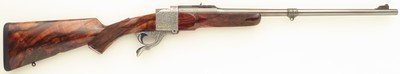 Rigby limited edition Falling Block .416 Rigby No. 2, Farquharson, #2/10, express, extraordinary execution and engraving, cased, pristine, layaway - Image 3 of 15