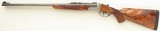 Rigby double rifle in .35 Rigby, express, quarter rib, ejectors, scalloped boxlock, AAA English, BL Hands engraving, 450 rounds, over 90%, layaway - Image 2 of 15