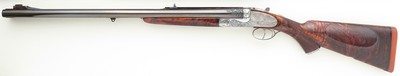 Makinson .600 NE double rifle, 1,100 hours of engraving, picture locks, ejectors, exhibition walnut, extended tangs, cased, superlative, layaway - Image 3 of 15