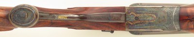 Holland & Holland Royal .500 NE double rifle, express, hand-detachable locks, extended tangs, color case, Long engraving, 14.65 LOP, cased, layaway - Image 9 of 15