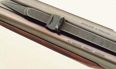 Holland & Holland Royal .500 NE double rifle, express, hand-detachable locks, extended tangs, color case, Long engraving, 14.65 LOP, cased, layaway - Image 12 of 15