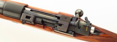 Holland & Holland .375 H&H Magnum, Mauser 98, banded, express, 3P, serialed mounts, Swarovski, pristine, layaway - Image 7 of 15