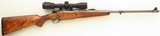 Holland & Holland .400 H&H Magnum, Mauser 98, 25-inch, banded, 3P, drop box (4+1), serialed mounts, Swarovski, 14.6 LOP, new, layaway - Image 1 of 15