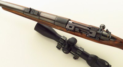 Holland & Holland .400 H&H Magnum, Mauser 98, 25-inch, banded, 3P, drop box (4+1), serialed mounts, Swarovski, 14.6 LOP, new, layaway - Image 3 of 15