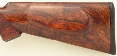 Holland & Holland .465 H&H Magnum, double square bridge Mauser 98, 25-inch, banded, 3P, AAA walnut, 14.6 LOP, ammo, new, layaway - Image 10 of 15