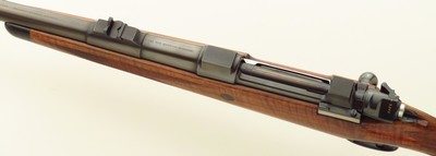 Holland & Holland .465 H&H Magnum, double square bridge Mauser 98, 25-inch, banded, 3P, AAA walnut, 14.6 LOP, ammo, new, layaway - Image 3 of 15
