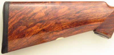 Holland & Holland .465 H&H Magnum, double square bridge Mauser 98, 25-inch, banded, 3P, AAA walnut, 14.6 LOP, ammo, new, layaway - Image 9 of 15