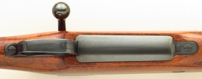 Holland & Holland .465 H&H Magnum, double square bridge Mauser 98, 25-inch, banded, 3P, AAA walnut, 14.6 LOP, ammo, new, layaway - Image 8 of 15