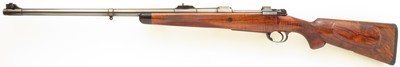 Holland & Holland .465 H&H Magnum, double square bridge Mauser 98, 25-inch, banded, 3P, AAA walnut, 14.6 LOP, ammo, new, layaway - Image 2 of 15