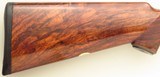 Holland & Holland .465 H&H Magnum, double square bridge Mauser 98, 25-inch, banded, 3P, AAA walnut, 14.6 LOP, ammo, new, layaway - Image 9 of 15