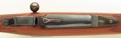 Westley Richards .375 Westley Richards (9.5x66 SE), Mauser 98, banded, 3P, drop box, Turkish, trap, 4+1, serialed mounts, great bore, 90%, layaway - Image 9 of 15
