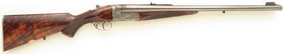 Westley Richards .600 Nitro Express double rifle, hand-detachable (drop) locks, extra locks, dangerous seven engraving, cased, unfired, layaway - Image 2 of 15