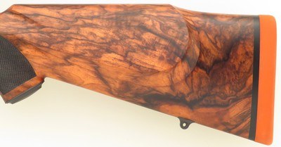 Ryan Breeding Custom Winchester pre-64 70 .264 Winchester Magnum, 25-inch, AAA Turkish, Swarovski, 14.35 LOP, new condition, layaway - Image 9 of 15