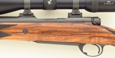 Ryan Breeding Custom Winchester pre-64 70 .264 Winchester Magnum, 25-inch, AAA Turkish, Swarovski, 14.35 LOP, new condition, layaway - Image 6 of 15