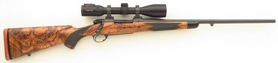 Ryan Breeding custom .270 Winchester, pre-64 Model 70, 23-inch, custom shroud and bottom metal, AAA Turkish, 14.35 LOP, Swarovski, 99%, layaway - Image 1 of 15