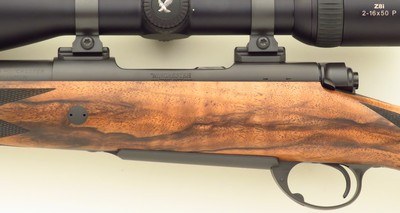 Ryan Breeding custom .300 Winchester Magnum, pre-64 Model 70, 24-inch, custom shroud and bottom metal, AAA Turkish, Swarovski, 14.25 LOP, 99 percent, - Image 6 of 15