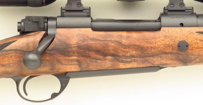 Ryan Breeding custom .300 Winchester Magnum, pre-64 Model 70, 24-inch, custom shroud and bottom metal, AAA Turkish, Swarovski, 14.25 LOP, 99 percent, - Image 5 of 15