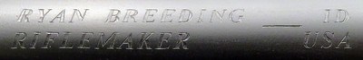 Ryan Breeding custom .300 Winchester Magnum, pre-64 Model 70, 24-inch, custom shroud and bottom metal, AAA Turkish, Swarovski, 14.25 LOP, 99 percent, - Image 14 of 15