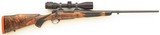 Ryan Breeding custom .300 Winchester Magnum, pre-64 Model 70, 24-inch, custom shroud and bottom metal, AAA Turkish, Swarovski, 14.25 LOP, 99 percent, - Image 1 of 15