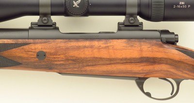 Ryan Breeding custom .338 Winchester Magnum, pre-64 Model 70, 24-inch, custom shroud and bottom metal, AAA Turkish, Swarovski, 14.2 LOP, 99%, layaway - Image 6 of 15