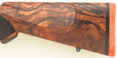 Ryan Breeding custom .338 Winchester Magnum, pre-64 Model 70, 24-inch, custom shroud and bottom metal, AAA Turkish, Swarovski, 14.2 LOP, 99%, layaway - Image 9 of 15