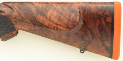 Ryan Breeding custom .358 Norma Magnum, Granite Mountain Arms action, 23-inch PacNor, 3P, AAA Turkish, Swarovski, 14.25 LOP, 99 percent, layaway - Image 9 of 15
