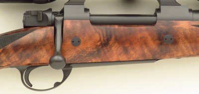 Ryan Breeding custom .358 Norma Magnum, Granite Mountain Arms action, 23-inch PacNor, 3P, AAA Turkish, Swarovski, 14.25 LOP, 99 percent, layaway - Image 5 of 15