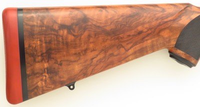 Ryan Breeding custom .458 Winchester Magnum, Mauser 98, 20-inch, express, custom shroud/drop box, Turkish, Leica, 14.15 LOP, 9.2 pounds, 99%, layaway - Image 9 of 14