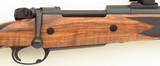 Ryan Breeding custom .458 Winchester Magnum, Mauser 98, 20-inch, express, custom shroud/drop box, Turkish, Leica, 14.15 LOP, 9.2 pounds, 99%, layaway - Image 5 of 14