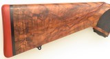 Ryan Breeding custom .458 Winchester Magnum, Mauser 98, 20-inch, express, custom shroud/drop box, Turkish, Leica, 14.15 LOP, 9.2 pounds, 99%, layaway - Image 9 of 14