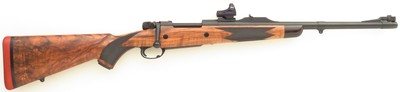 Ryan Breeding custom .458 Winchester Magnum, Mauser 98, 20-inch, express, custom shroud/drop box, Turkish, Leica, 14.15 LOP, 9.2 pounds, 99%, layaway - Image 1 of 14