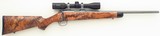 Bolliger / Mountain Riflery Signature Series .22 LR, Kimber K22 action, full-length claw extractor, rust blue, superb English, Swarovski, 99%, layaway - Image 1 of 14