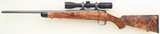 Bolliger / Mountain Riflery Signature Series .22 LR, Kimber K22 action, full-length claw extractor, rust blue, superb English, Swarovski, 99%, layaway - Image 2 of 14